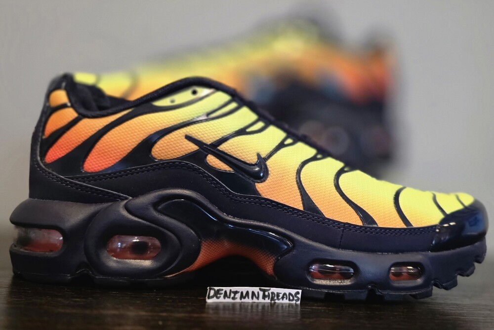 Nike Air Max Plus GS Tuned Tn 95 96 Lemon Venom Size 7Y CD0609-700 Womens 8.5 🔥 - Picture 2 of 8
